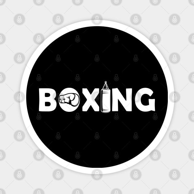 Boxing Magnet by KC Happy Shop